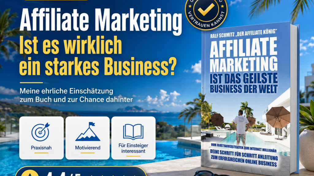 Affiliate Marketing ist das geilste Business der Welt
